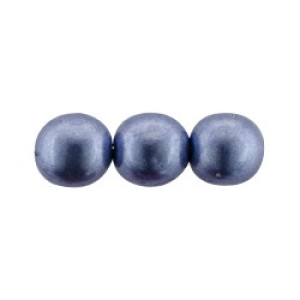 Round Beads 8mm Sueded Gold Provence 300pc (08A08)