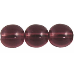 Round Beads 8mm Dk Amethyst 300pc (20070)
