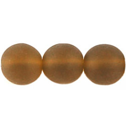 Round Beads 10mm Matte - Dk Olivine 300pc (M50319)