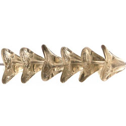 Three Petal Flower 10x12mm Black Diamond 250gr (40010)