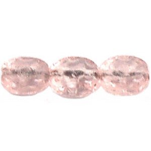 Textured Ovals 7x6mm Rosaline 250gr (70110)