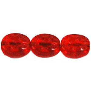 Textured Ovals 7x6mm Siam Ruby 250gr (90080)
