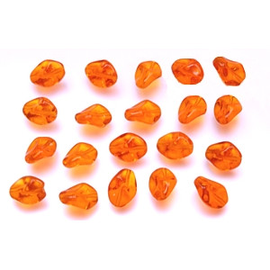 Textured Potatoes 12x9mm Fiber Optic Orange 250gr (90000)