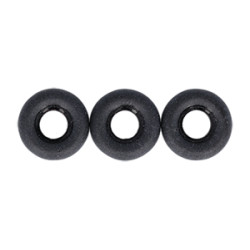 Glass Ring 10mm Matte - Jet 100gr (M23980)