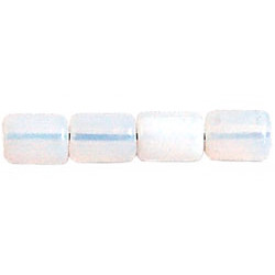 Beads 8x6mm Milky White 250gr (01000)