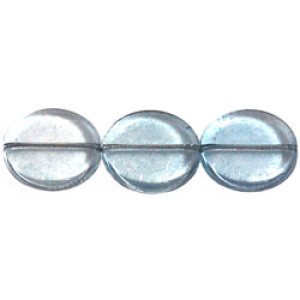 Coin 15mm Luster - Transparent Blue 250gr (LB00030)