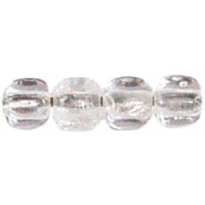 Cube 4x4mm Crystal 250gr (00030)