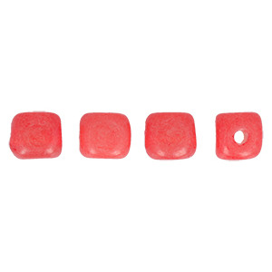 Cube 4x4mm Opaque Luscious Red 100gr (23B02)