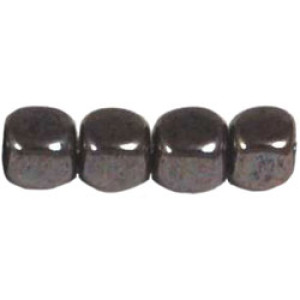 Cube 4x4mm Luster - Opaque Burgundy 250gr (L13500)