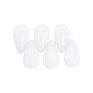 Tear Drops 11x6mm Alabaster 250gr (02010)
