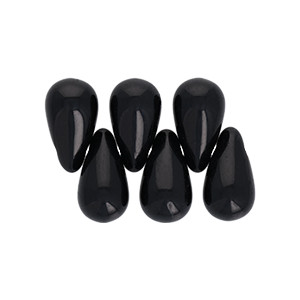 Tear Drops 11x6mm Jet 250gr (23980)