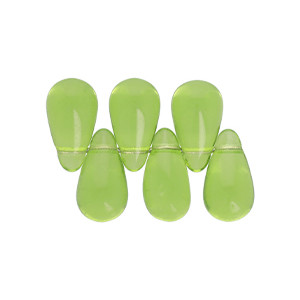 Tear Drops 11x6mm Olivine 250gr (50230)
