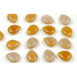 Pear Shaped Drops 16x12mm Milky Topaz 250gr (11000)