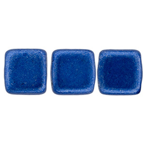 Tile Bead 6mm Saturated Metallic Marina 600pc (04B09)