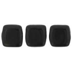 Tile Bead 6mm Jet 600pc (23980)