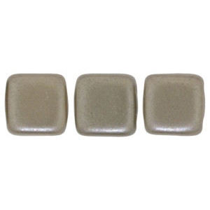Tile Bead 6mm Pearl Coat - Brown Sugar 600pc (25005AL)