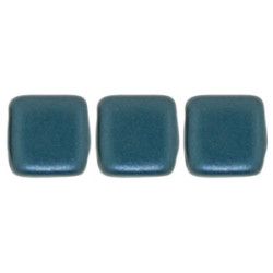 Tile Bead 6mm Pearl Coat - Steel Blue 600pc (25033AL)