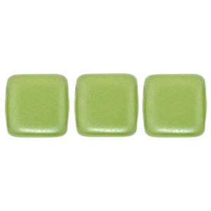 Tile Bead 6mm Pearl Coat - Olive 600pc (25034AL)