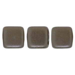 Tile Bead 6mm Pearl Coat - Bistre 600pc (25036AL)
