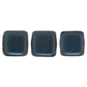 Tile Bead 6mm Pearl Coat - Charcoal 600pc (25037AL)