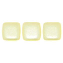 Tile Bead 6mm Pearl Coat - Cream 600pc (25039AL)