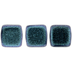 Tile Bead 6mm Polychrome - Indigo Orchid 600pc (94105JT)