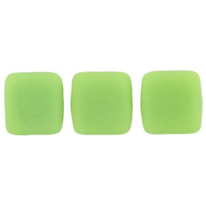 Tile Bead 6mm Matte - Honeydew 600pc (M53200)