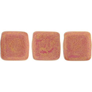 Tile Bead 6mm Pacifica - Watermelon 600pc (S1001WH)