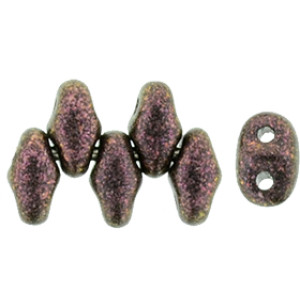 MiniDuo 4x2,5mm Polychrome - Rose 50gr (94108JT)