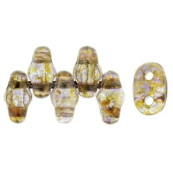 MiniDuo 4x2,5mm Luster - Transparent Gold/Smokey Topaz 50gr (LG00030)