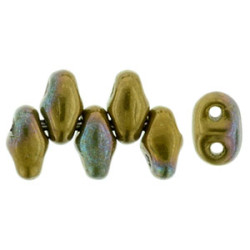 MiniDuo 4x2,5mm Opaque Olivine - Bronze Vega 50gr (LH53410)