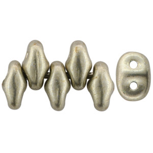 SuperDuo 5x2mm Sueded Gold Cloud Dream 100gr (08A05)