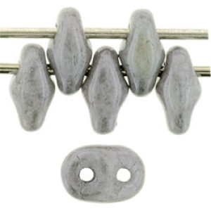 SuperDuo 5x2mm Luster - Opaque Gray 100gr (14449WH)