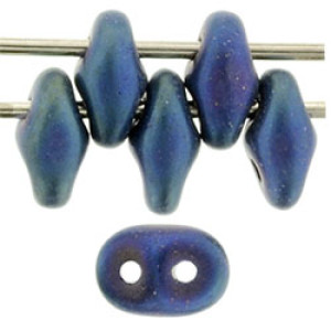 SuperDuo 5x2mm Matte - Iris - Blue 100gr (21135JT)
