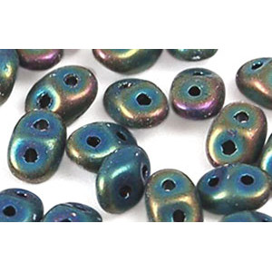 SuperDuo 5x2mm Matte - Iris - Green 100gr (21155JT)