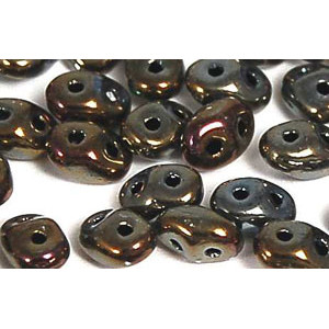 SuperDuo 5x2mm Iris - Brown 100gr (21415JT)