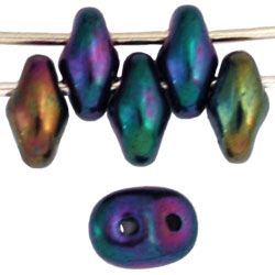 SuperDuo 5x2mm Iris - Purple 100gr (21495JT)