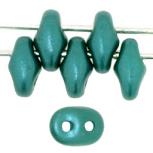 SuperDuo 5x2mm Pearl Coat - Teal 100gr (25027AL)