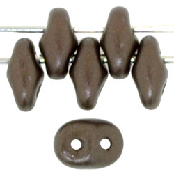 SuperDuo 5x2mm Pearl Coat - Bistre 100gr (25036AL)