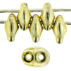 SuperDuo 5x2mm Polished Brass 100gr (26440CR) SuperDuo 5x2mm Polished Brass 100gr (26440CR)