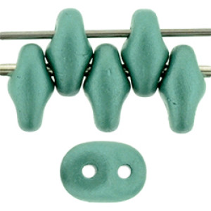 SuperDuo 5x2mm Powdery - Teal 100gr (29341AL)