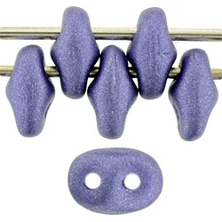 SuperDuo 5x2mm Satin Metallic Lavender 100gr (29425AL)
