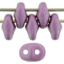 SuperDuo 5x2mm Satin Metallic Magenta 100gr (29428AL)