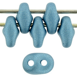 SuperDuo 5x2mm Satin Metallic Arctic Blue 100gr (29436AL)