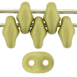 SuperDuo 5x2mm Satin Metallic Chartreuse 100gr (29482AL)