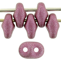 SuperDuo 5x2mm Satin Metallic Rouge 100gr (29489AL)