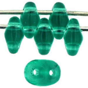 SuperDuo 5x2mm Emerald 100gr (50720)