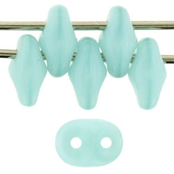 SuperDuo 5x2mm Milky Seafoam 100gr (61300) SuperDuo 5x2mm Milky Seafoam 100gr (61300)