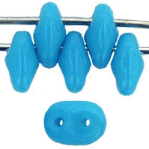 SuperDuo 5x2mm Blue Turquoise 100gr (63030)