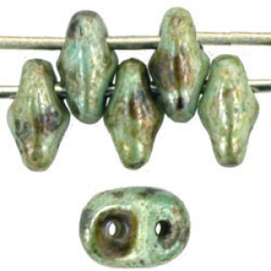 SuperDuo 5x2mm Ultra Luster - Opaque Green 100gr (65455WH)
